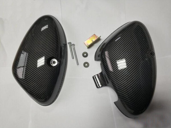 Set Carbon look zijkappen C50/Cub