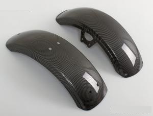 Spatborden set carbon look Dax