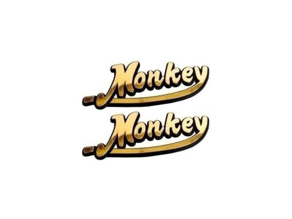 Tank embleem goud Monkey