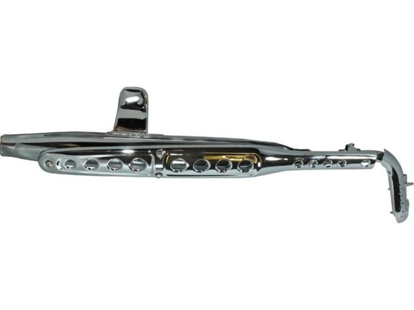 Dax uitlaat Chrome met E-keur