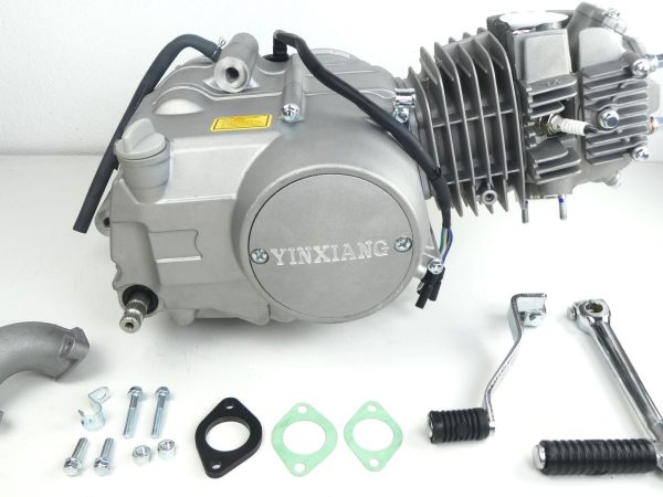 YX 125cc 4bak semi auto zilver