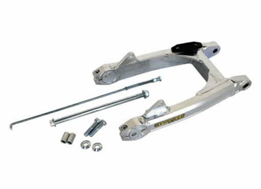 Alu achterbrug +10cm met excentrische spanners Monkey