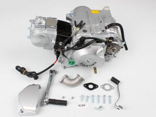YX 50cc 4bak met elektrische start zilver