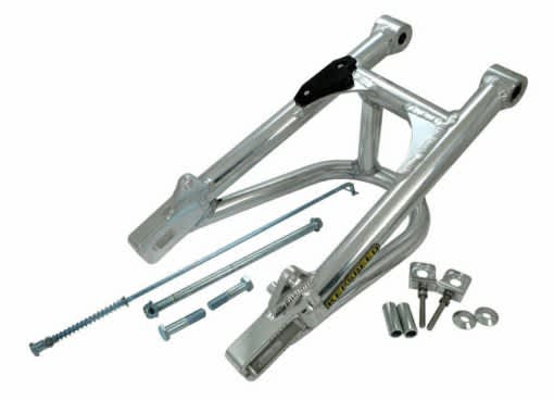 Alu achterbrug +16cm rond braced Monkey