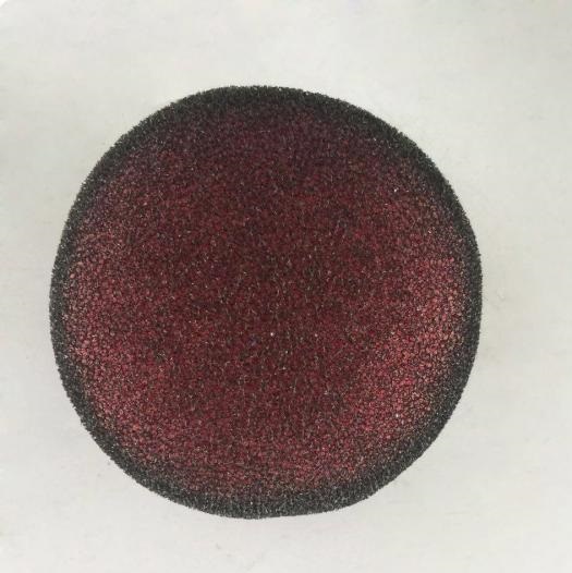 Luchtfilter Foam zwart/rood