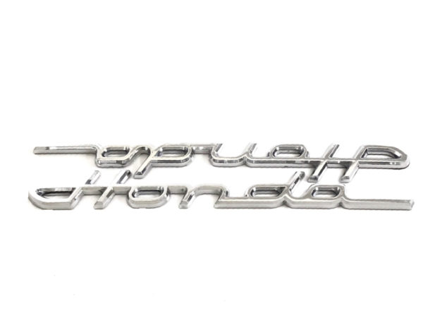 Dax frame embleem S800 Chrome