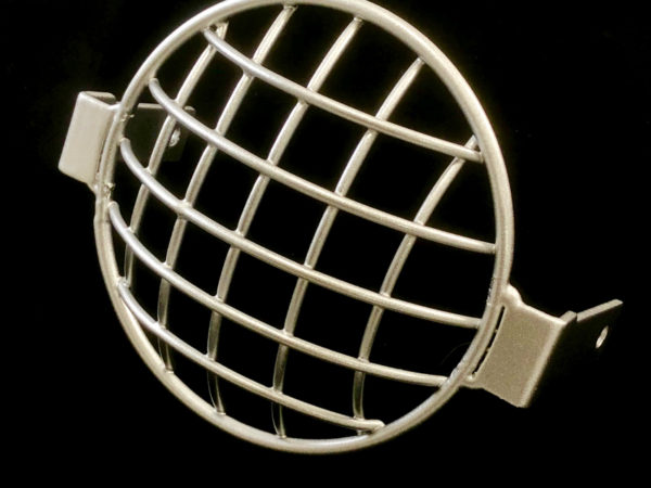 Koplamp rooster zilver