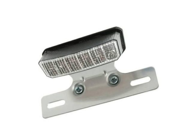 Achterlicht led rechthoek witte lens