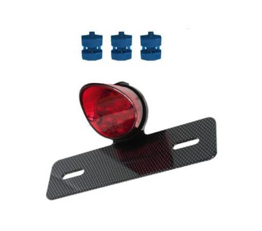 Achterlicht led rood sleepy eye carbon look
