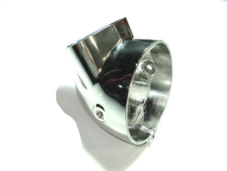 Koplamphuis Dax chrome