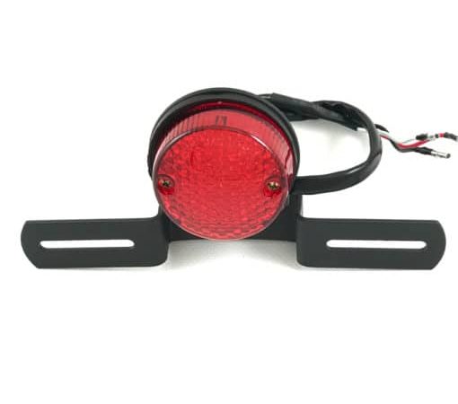 Achterlicht led rond met E-keur