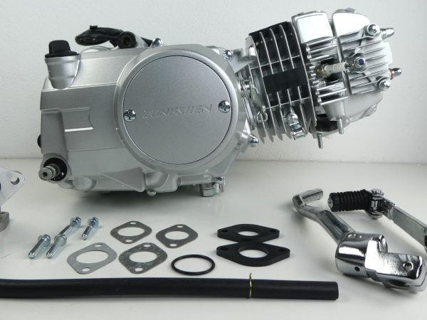 Zongshen 125cc 4 bak zilver