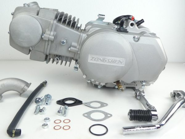 Zongshen 140cc 4bak zilver
