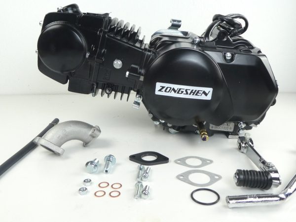 Zongshen 140cc 4bak zwart