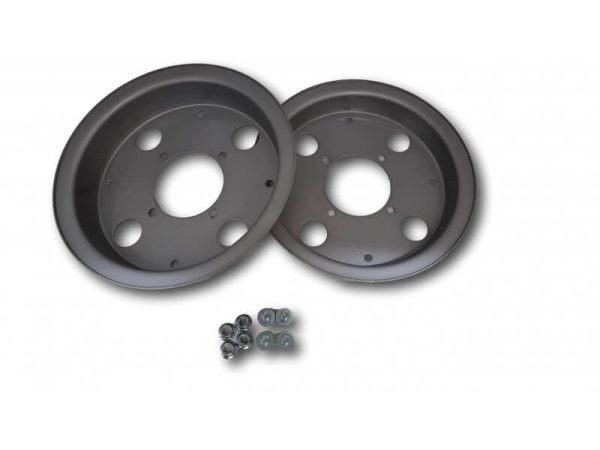 Velg staal 2.5J 8 inch 2 delig