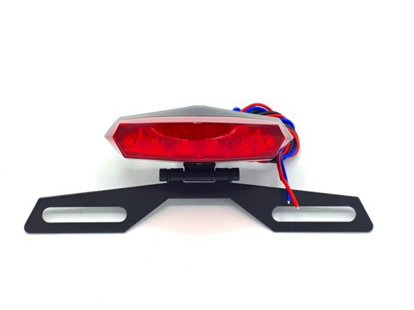 Achterlicht led Diamond rode lens