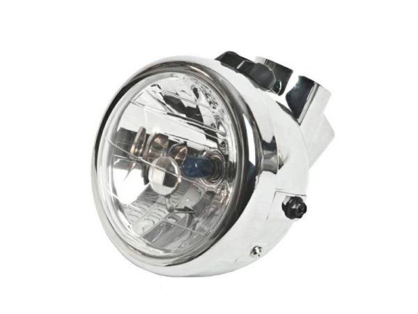 Koplamphuis chrome met diamond unit Monkey