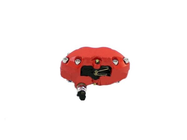 Radiale 4 zuiger remklauw rood