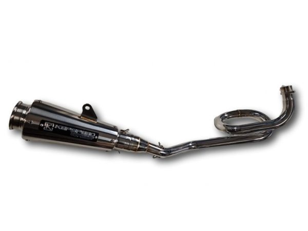 Uitlaat RVS onderlangs GP RS-R cyclone