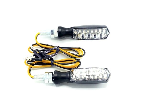 Set knipperlichten led zwart