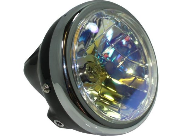 Koplamp unit rainbow glas met huis PBR type