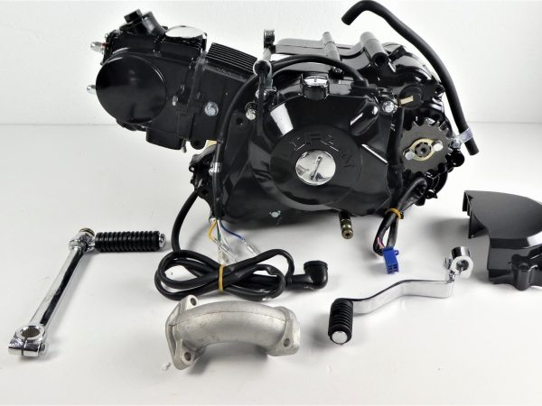 Lifan 50cc 4-bak semi auto met elektrostart zwart