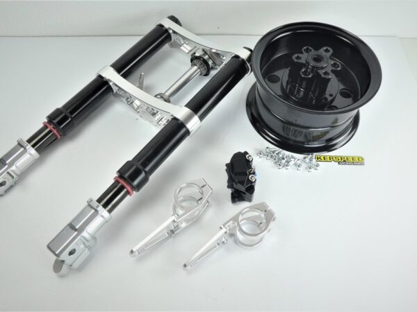 Monkey Wide USD voorvork set 40mm zwart