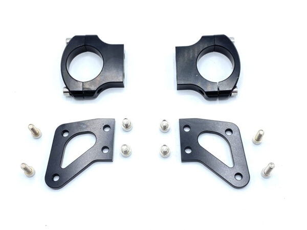 Spatbord beugels CNC 45mm zwart